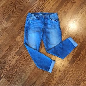 7 For All Mankind Josefina Skinny Boyfriend Jeans